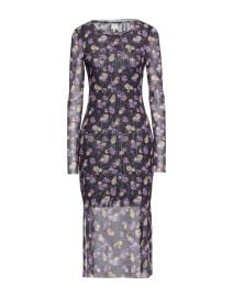 BAUM UND PFERDGARTEN Purple Womens Midi Dress at Yoox